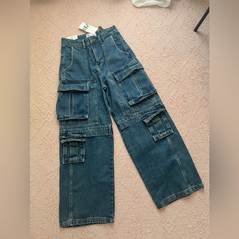 ZARA Cargo Jeans